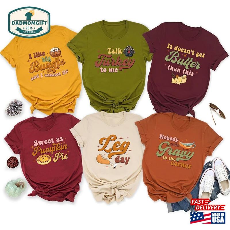 Thanksgiving Group Shirts Friendsgiving Family Classic Sweatshirt