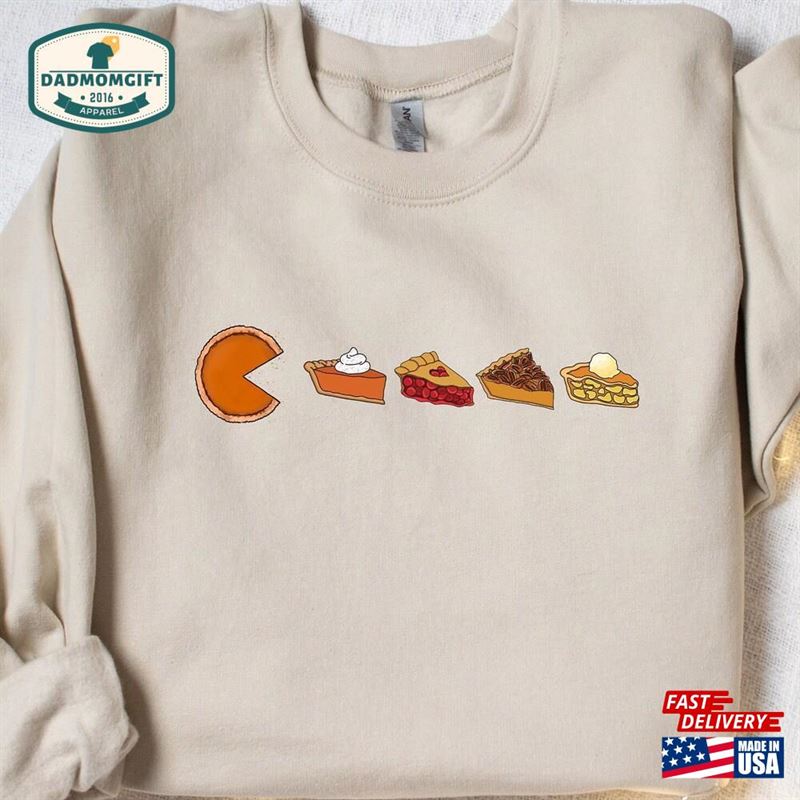 Thanksgiving Pie Sweatshirt Cherry Shirt Pumpkin T-Shirt