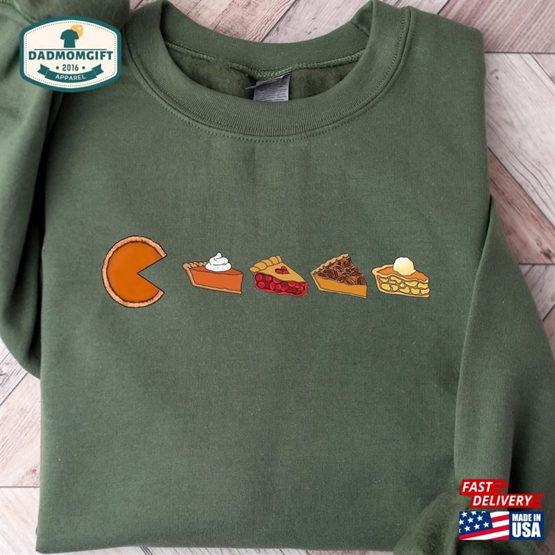 Thanksgiving Pie Sweatshirt Cherry Shirt Pumpkin T-Shirt