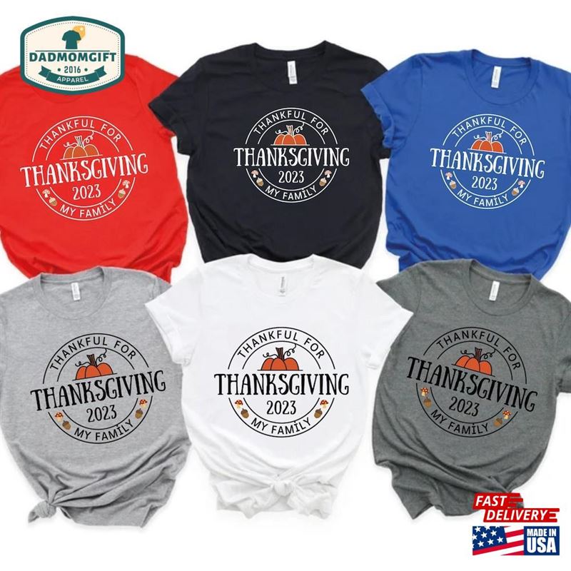 Thanksgiving Shirt Family Matching Shirts Classic T-Shirt