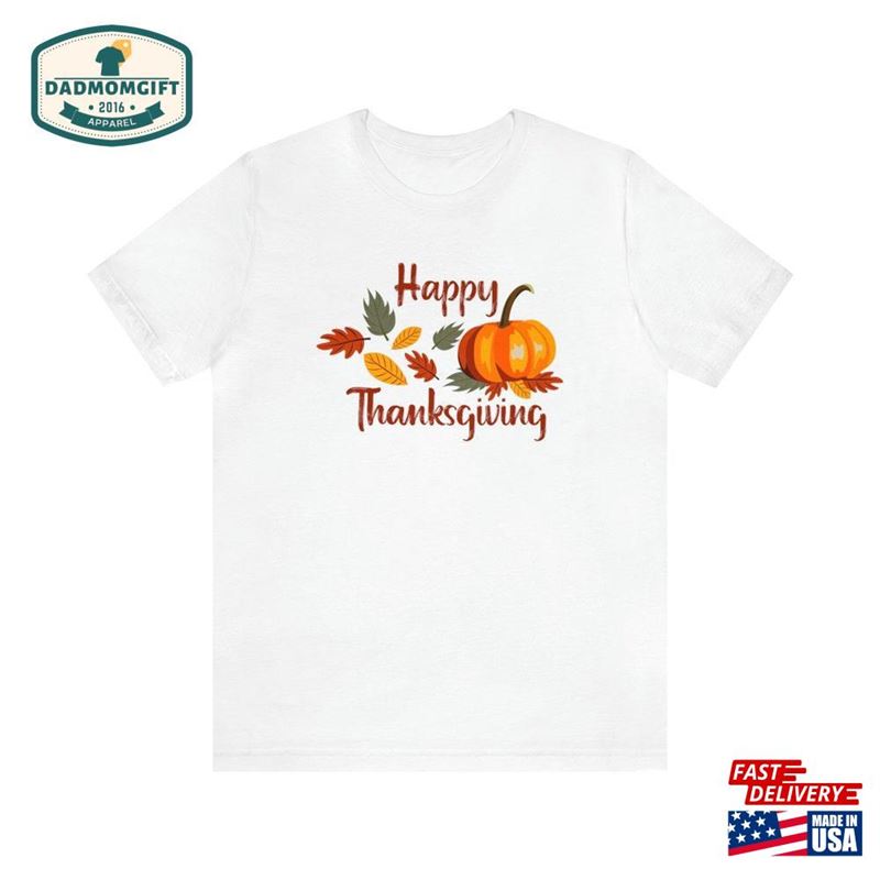 Thanksgiving T-Shirt Unisex Short Sleeve Sweatshirt