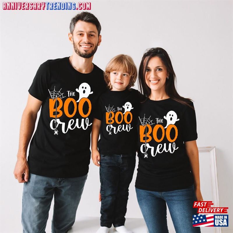 The Boo Crew Halloween Shirts Shirt Cute Sweatshirt Unisex