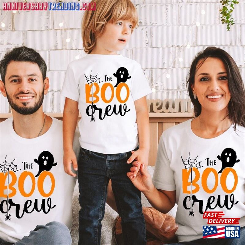 The Boo Crew Halloween Shirts Shirt Cute Sweatshirt Unisex