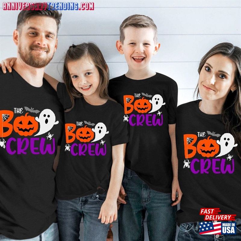 The Boo Crew Shirts Shirt Cute Halloween Sweatshirt Classic