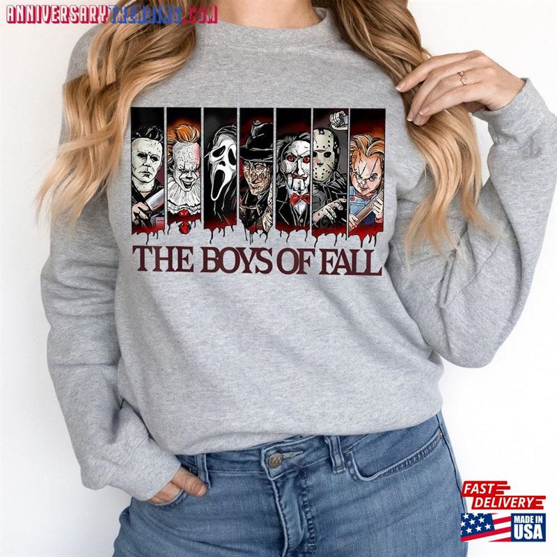 The Boys Of Fall T-Shirt Shirt Halloween Sweatshirt Horror Movies Classic