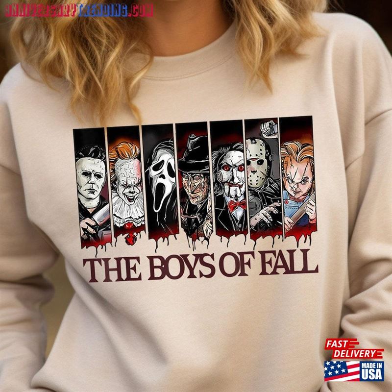 The Boys Of Fall T-Shirt Shirt Halloween Sweatshirt Horror Movies Classic