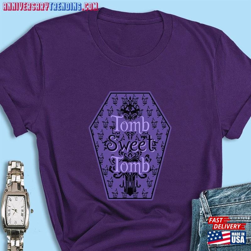 The Haunted Mansion Shirt Tomb Sweet Cupcake T-Shirt Unisex