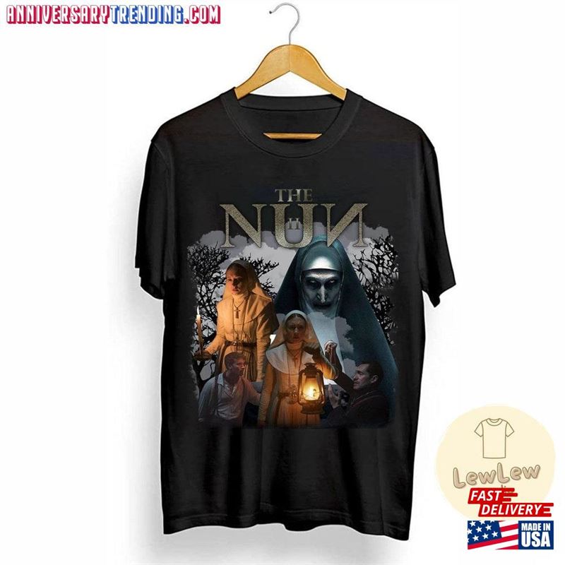 The Nun Valak Shirt Conjuring Unisex T-Shirt Halloween Sweatshirt