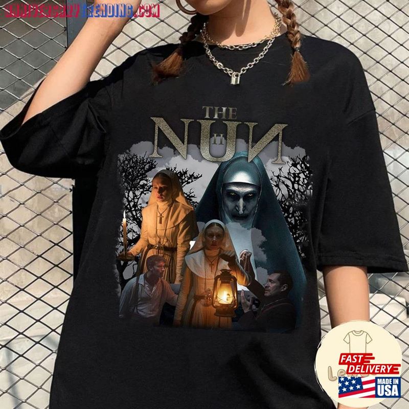 The Nun Valak Shirt Conjuring Unisex T-Shirt Halloween Sweatshirt