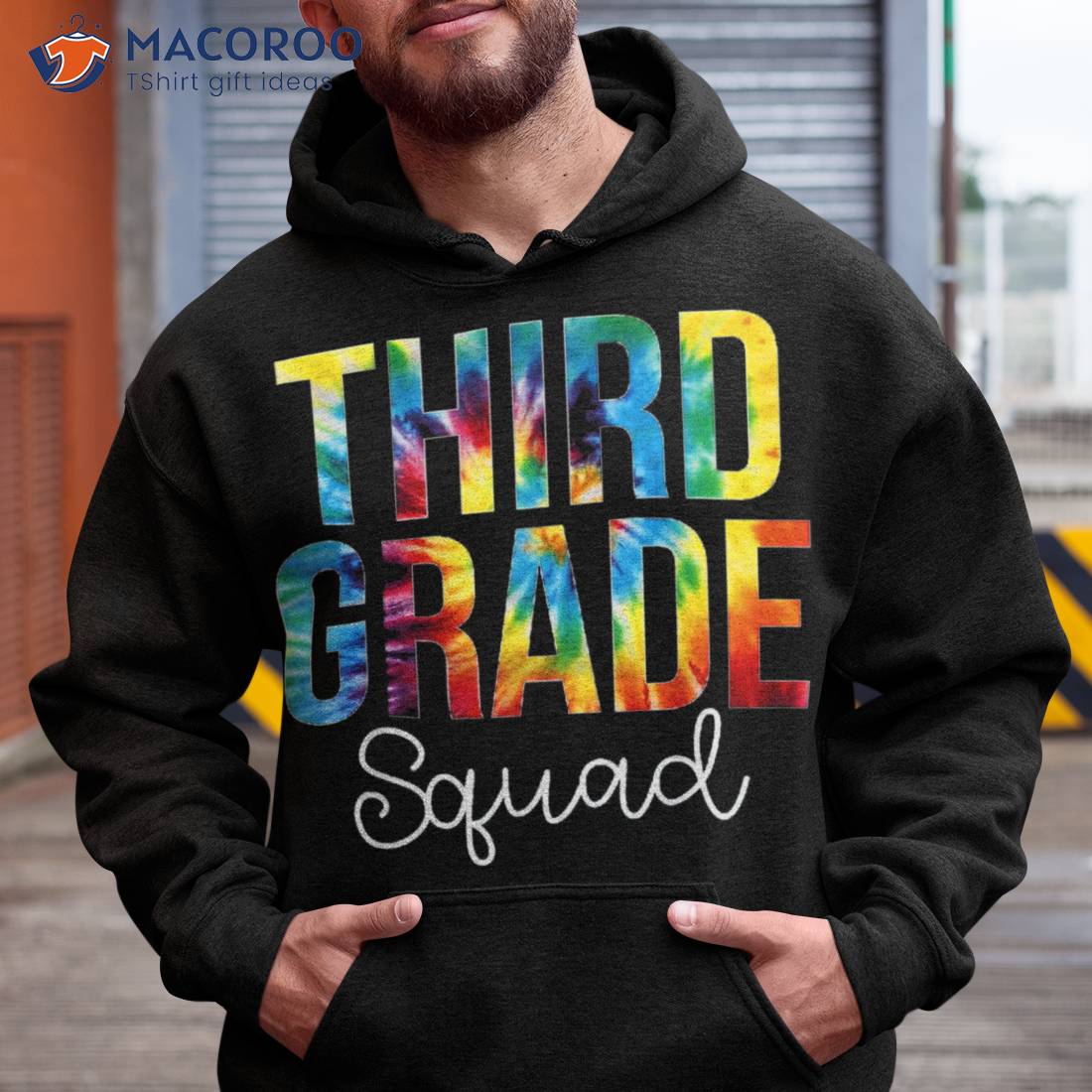 Third Grade Squad Tie Dye Appreciation Day Back To School Shirt