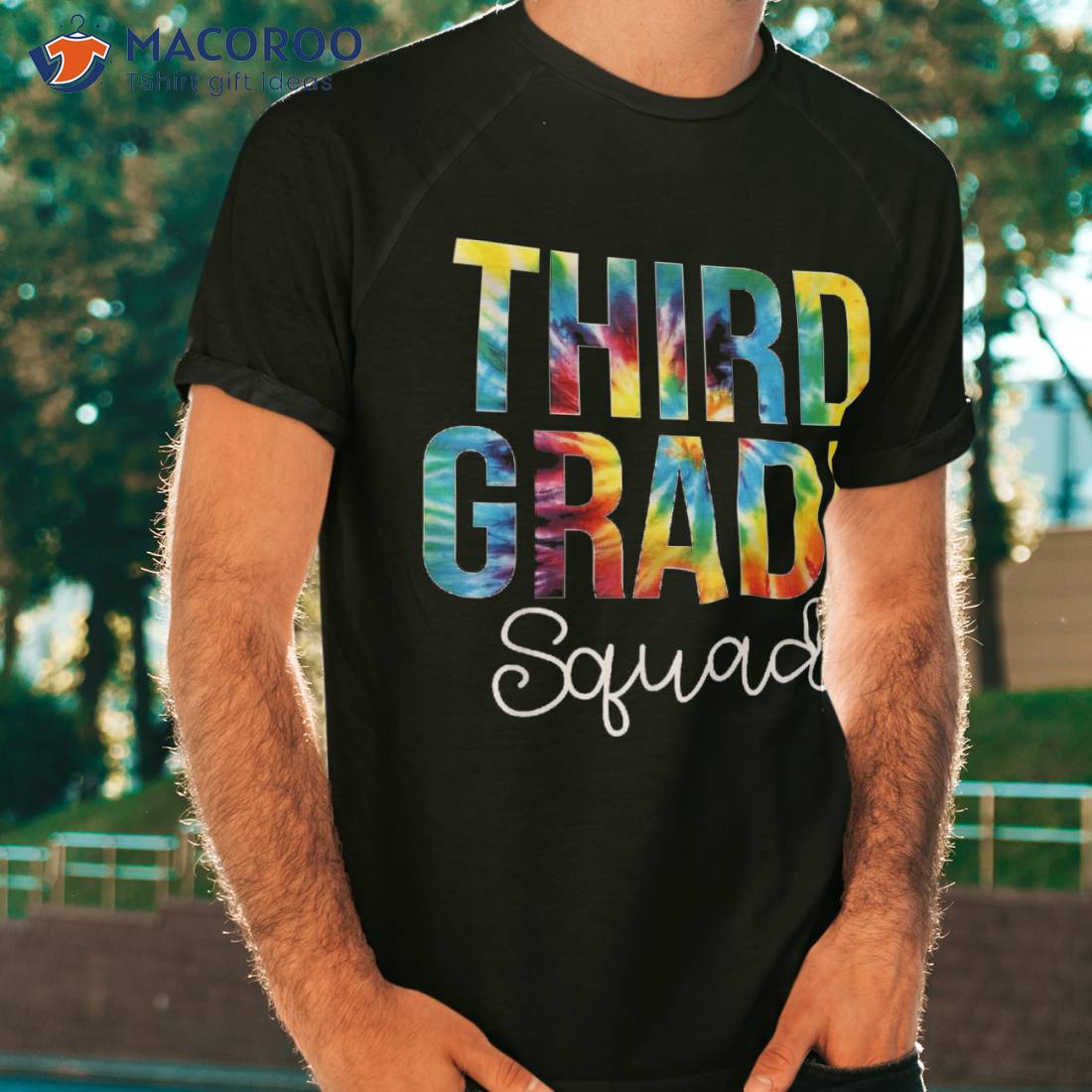 Third Grade Squad Tie Dye Appreciation Day Back To School Shirt