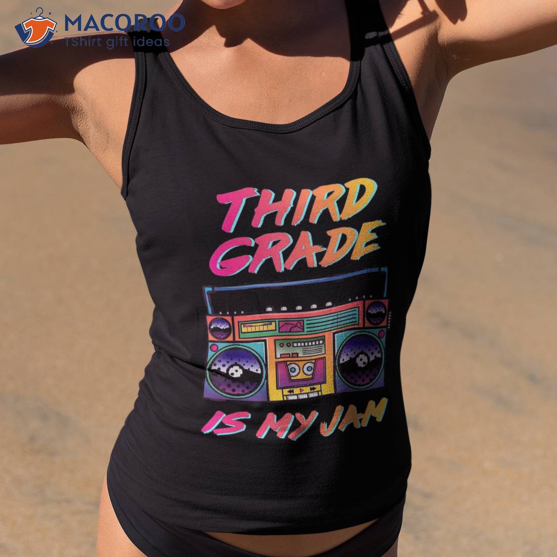 Third Grade Teacher Retro 80’s 90’s Back To School Shirt