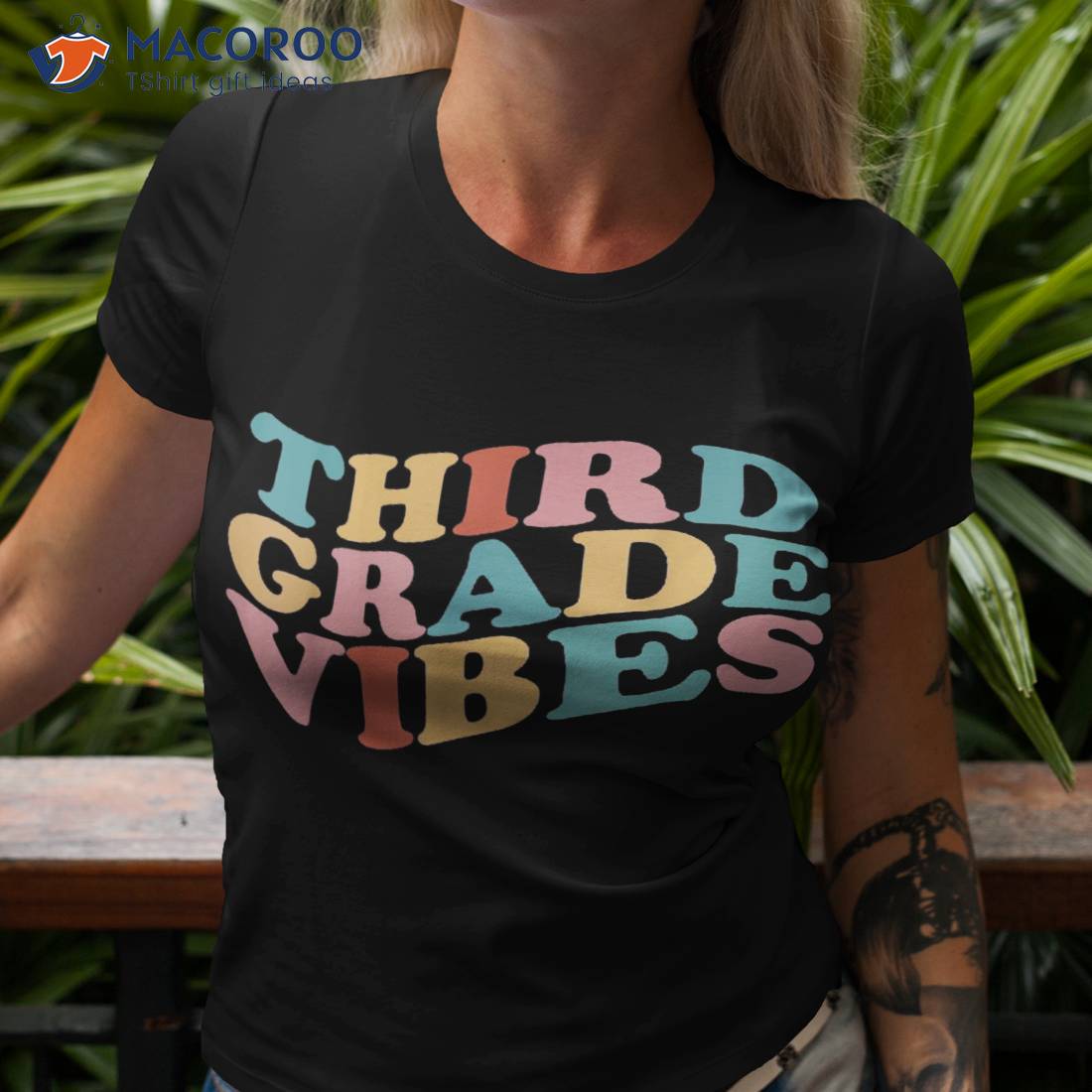 Third Grade Vibes Back To School For Teacher Students Shirt