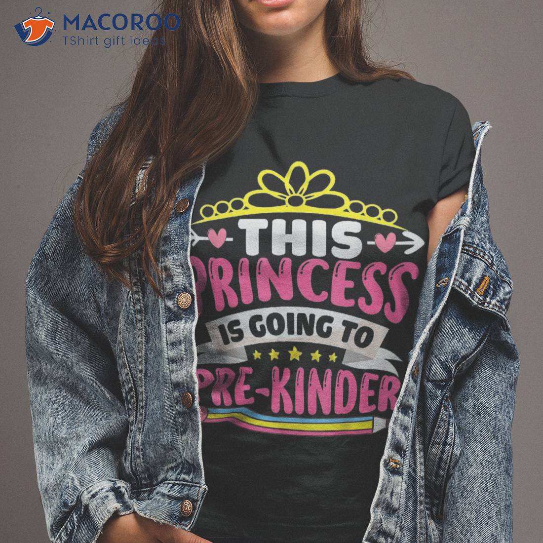 This Princess Is Going To Pre-kinder Girls Back School Shirt