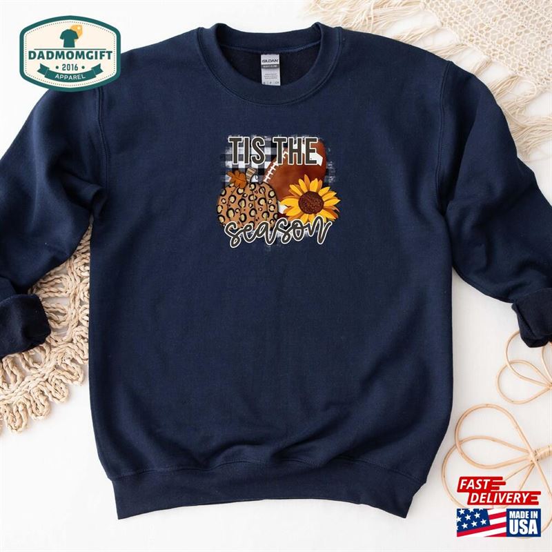 Tis The Season Shirt Thankful Pumpkin Baseball Sweatshirt Hoodie Happy Thanksgiving T-Shirt