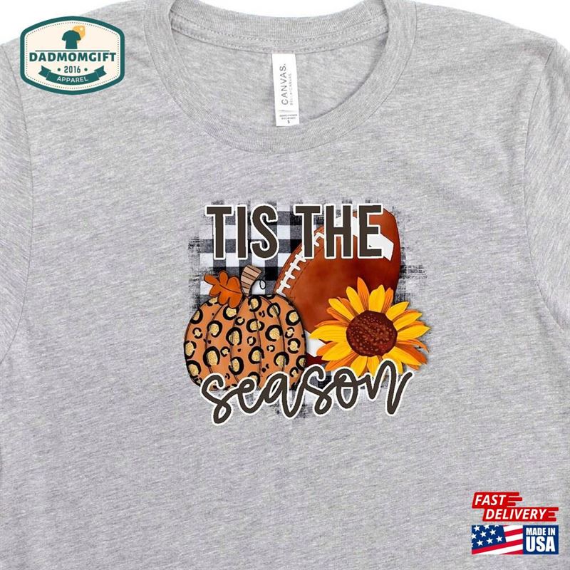 Tis The Season Shirt Thankful Pumpkin Baseball Sweatshirt Hoodie Happy Thanksgiving T-Shirt