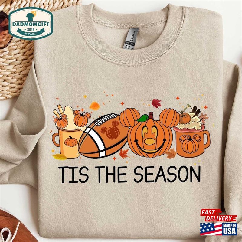 Tis The Season Sweatshirt Thanksgiving Shirt Thankful Tee Classic T-Shirt