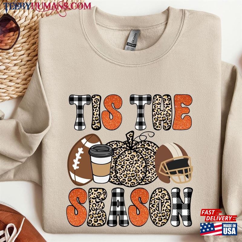 Tis The Season Sweatshirt Thanksgiving Shirt Thankful Tee Classic T-Shirt