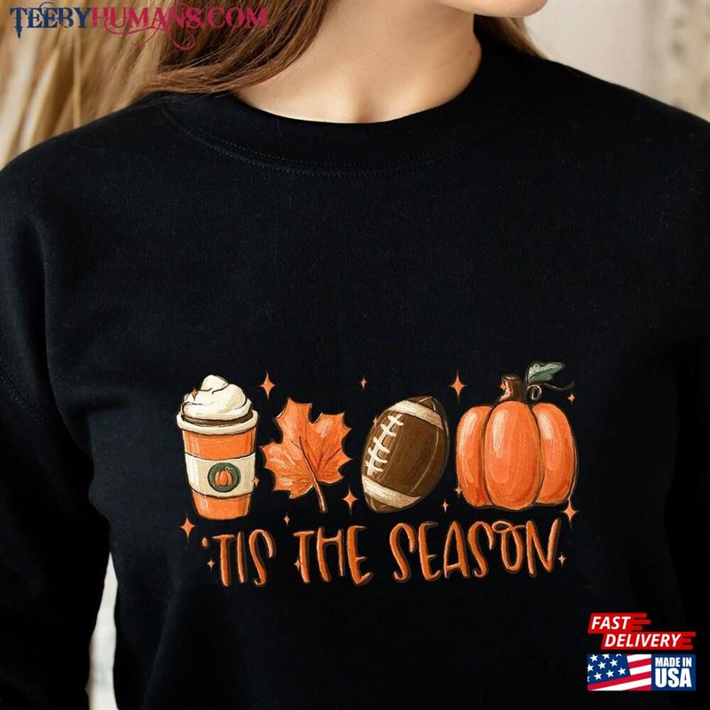 Tis The Season Sweatshirt Women’s Fall Classic Hoodie