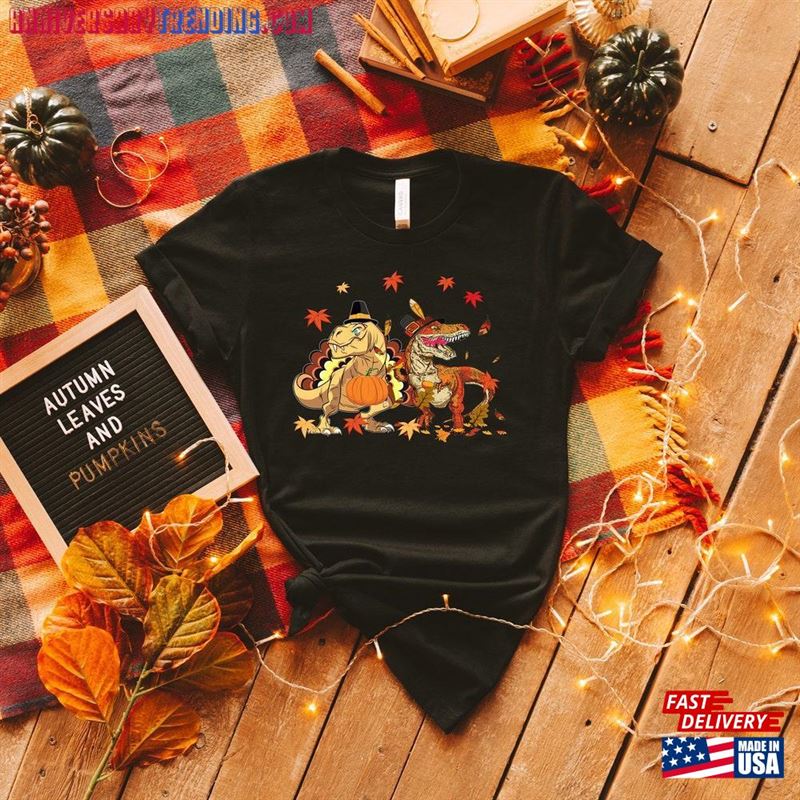 Trexgiving Shirt T Rex Classic Unisex