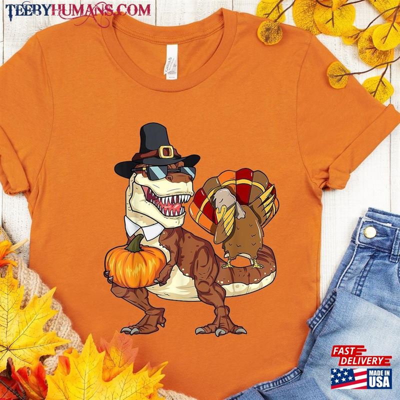 Trexgiving Shirt T Rex T-Shirt Hoodie