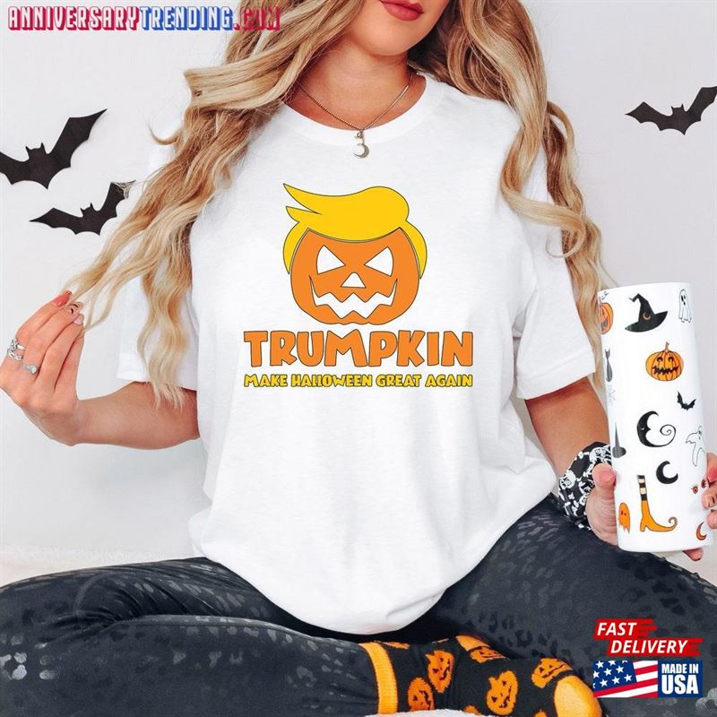 Trumpkin Make Halloween Great Again Shirt Sweatshirt Crewneck Hoodie