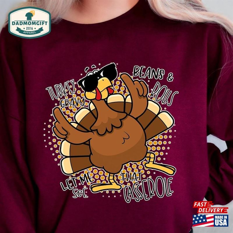 Turkey Gravy Beans And Rolls Unisex Sweatshirt