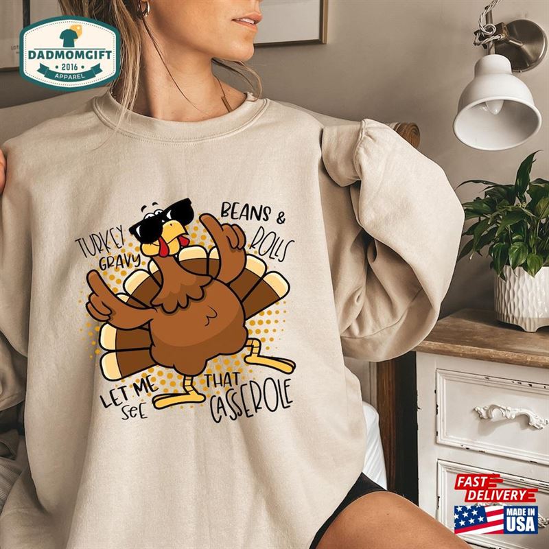 Turkey Gravy Beans And Rolls Unisex Sweatshirt