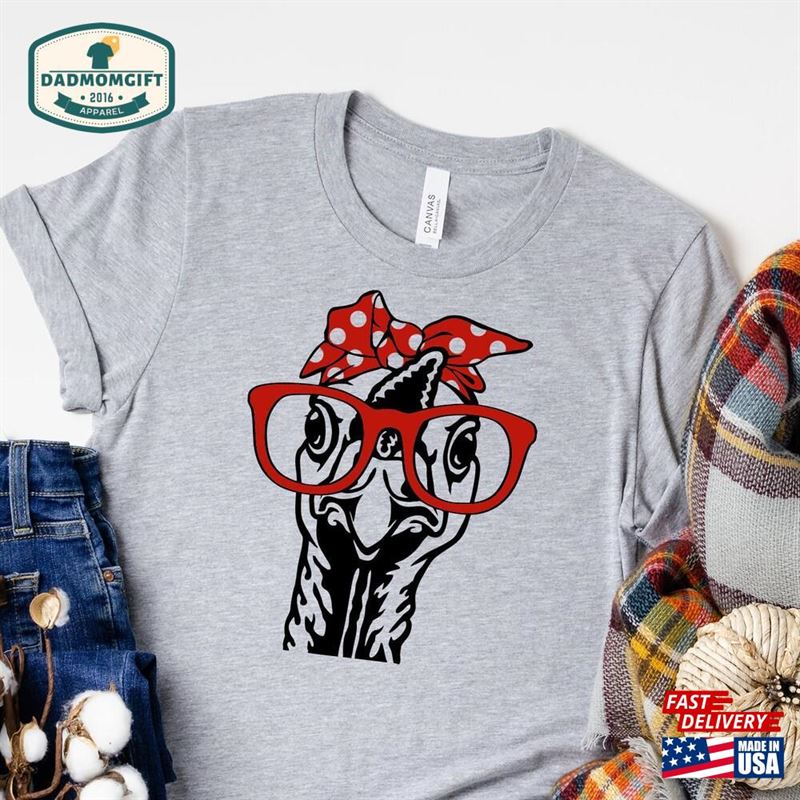 Turkey Shirt With Glasses Funny Classic Hoodie