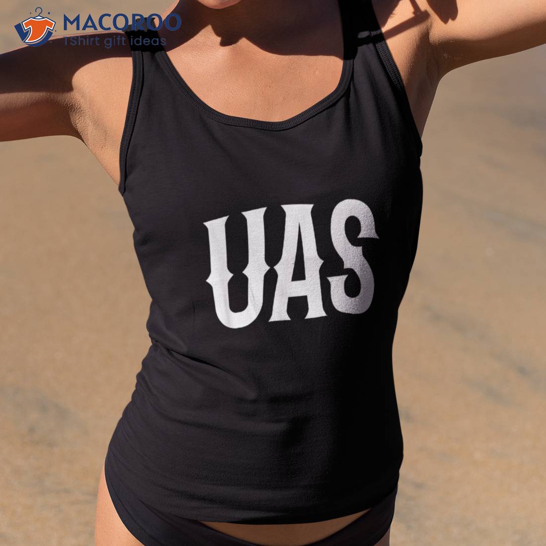 Uas Arch Vintage Retro College Athletic Sports Shirt