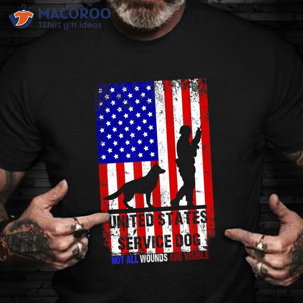 United States Service Dog T-Shirt