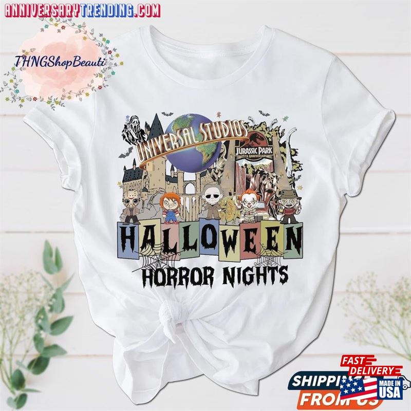 Universal Studio Shirt Scary Movie Halloween Costume Sweatshirt T-Shirt