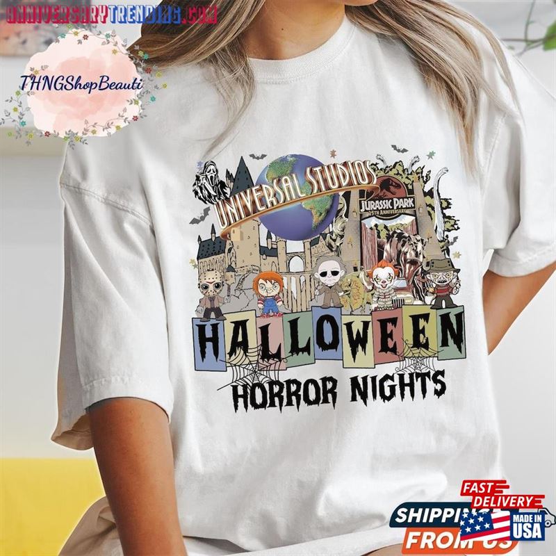 Universal Studio Shirt Scary Movie Halloween Costume Sweatshirt T-Shirt