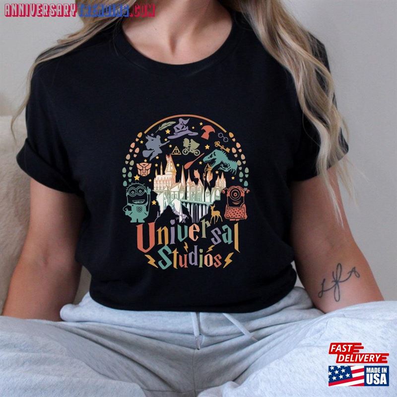 Universal Studios Shirt Studio Family 2023 Funny Castle T-Shirt Unisex