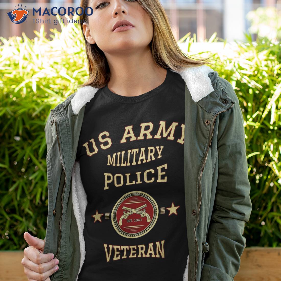 Us Army Military Police Veteran Officer Retiret Shirt