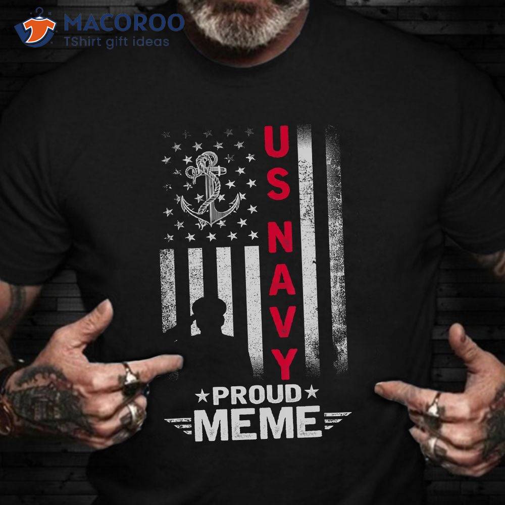 Us Veteran Proud Meme, Veterans Honoring Old Us Flag T-Shirt