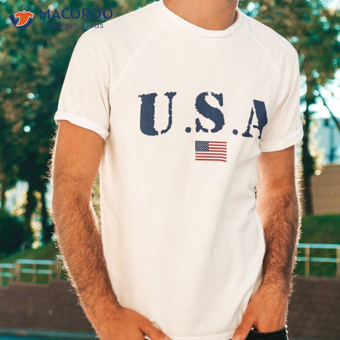 Usa Kids Patriotic American Flag 4th July Shirt