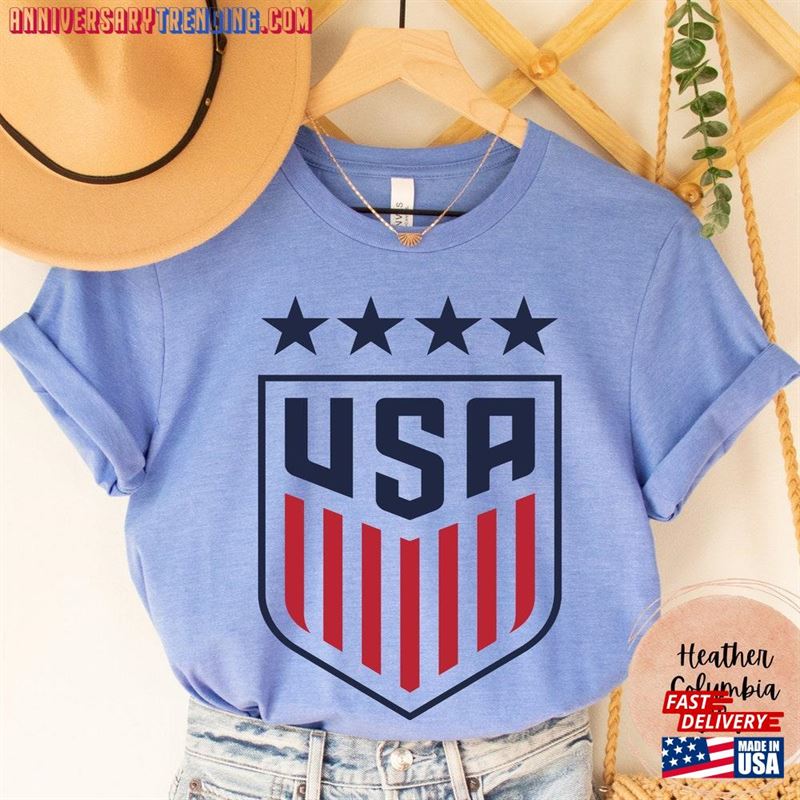 Usa Women’s Soccer Logo Shirt World Cup United States Supporter American Hoodie Classic