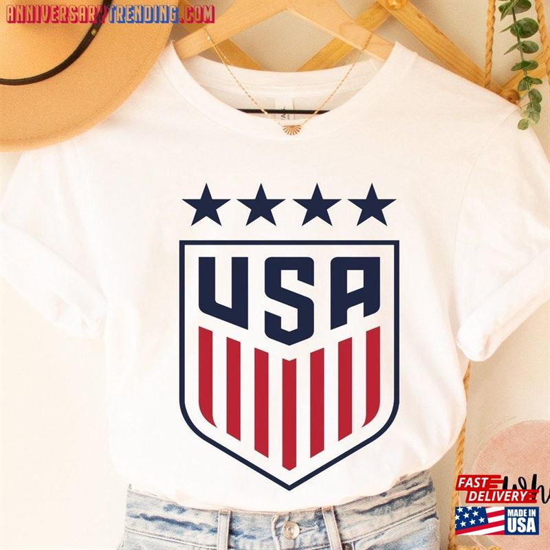 Usa Women’s Soccer Logo Shirt World Cup United States Supporter American Hoodie Classic