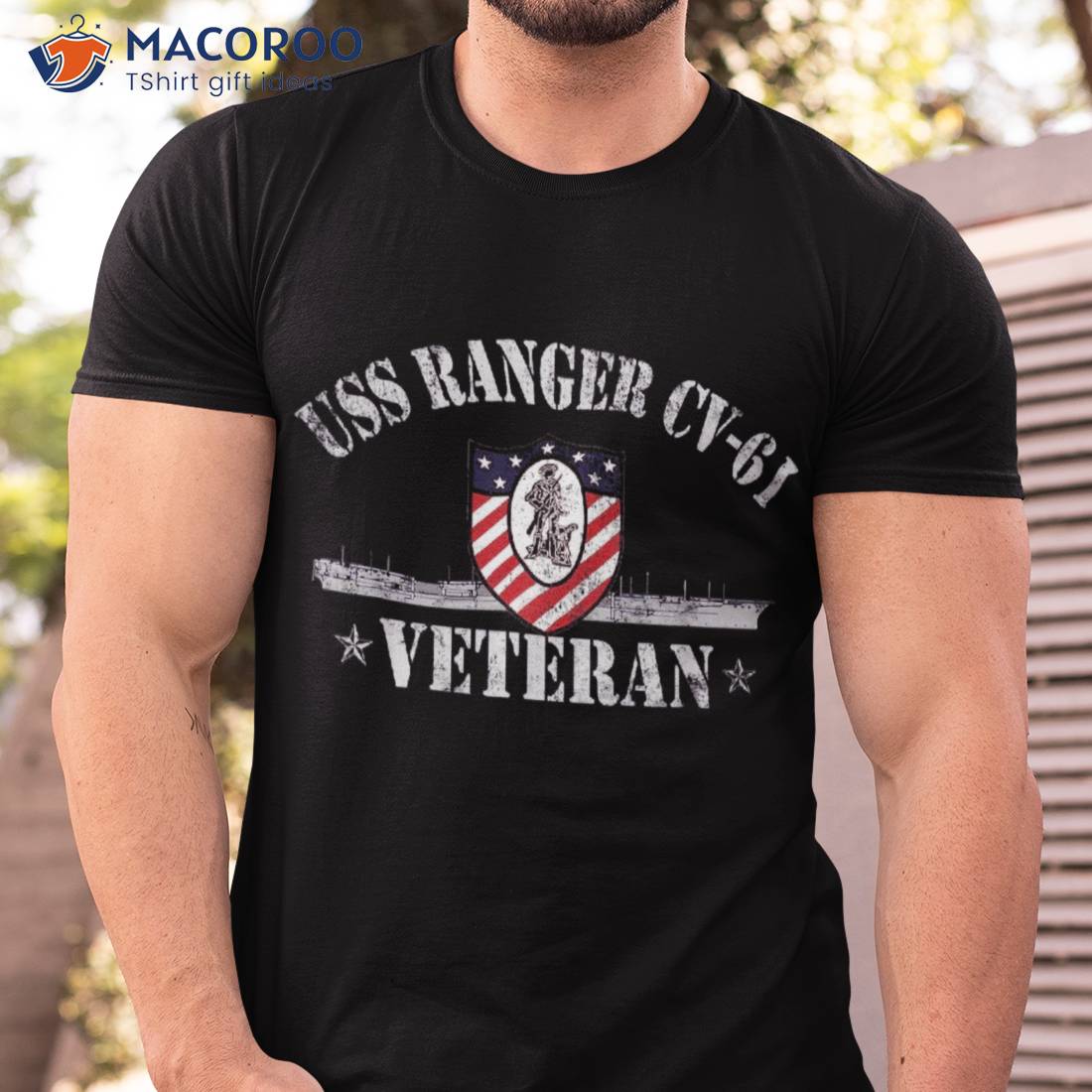 Uss Ranger Cv-61 Veteran T-Shirt