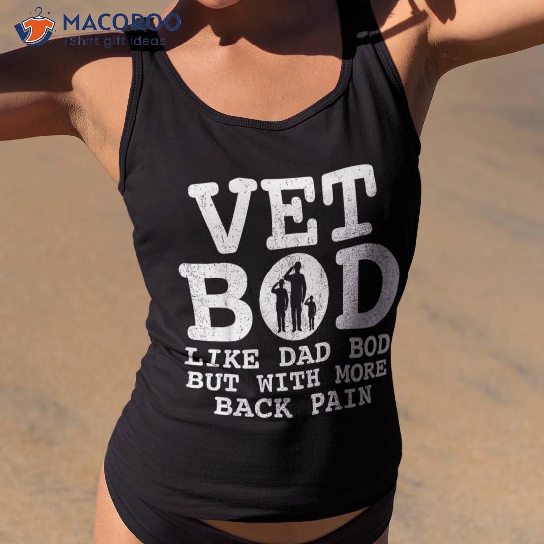 Vet Bod Like A Dad But With More Back Pain Shirt