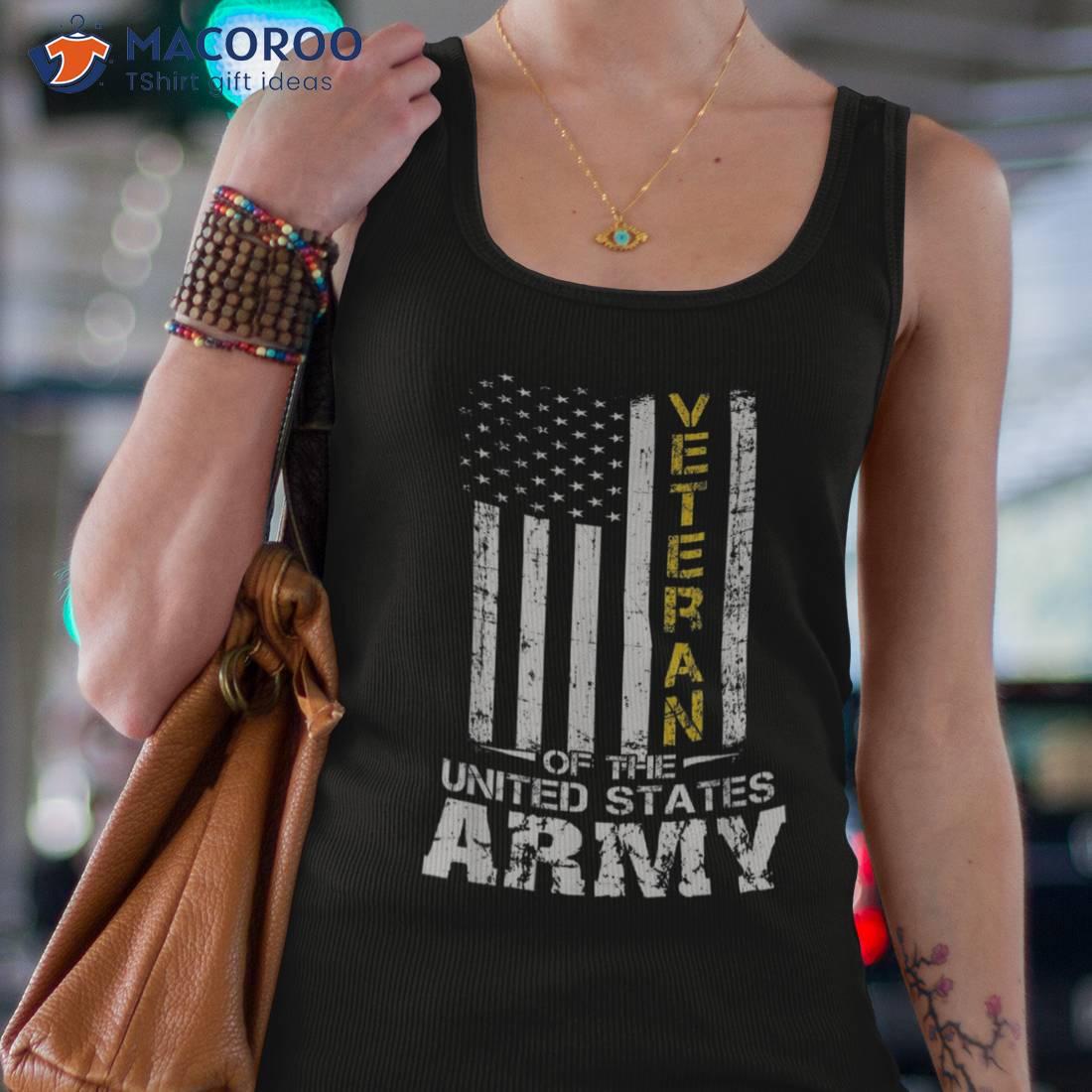 Veteran Of United States Us Army Gold Shirt