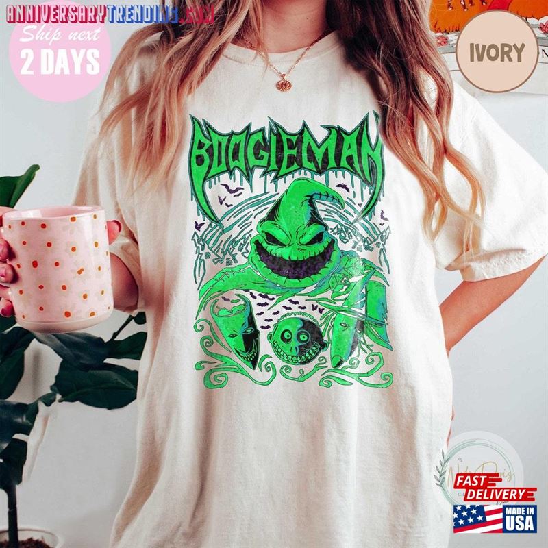 Vintage Comfort Colors Boogie Man Shirt Halloween T-Shirt Oogie 2023 Classic