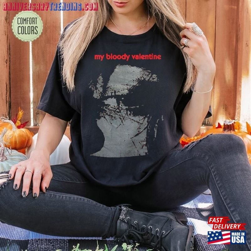 Vintage My Bloody Valentine Feed Me With Your Kiss T-Shirt Comfort Color Shirt Unisex Classic Gift For Fan Men Women