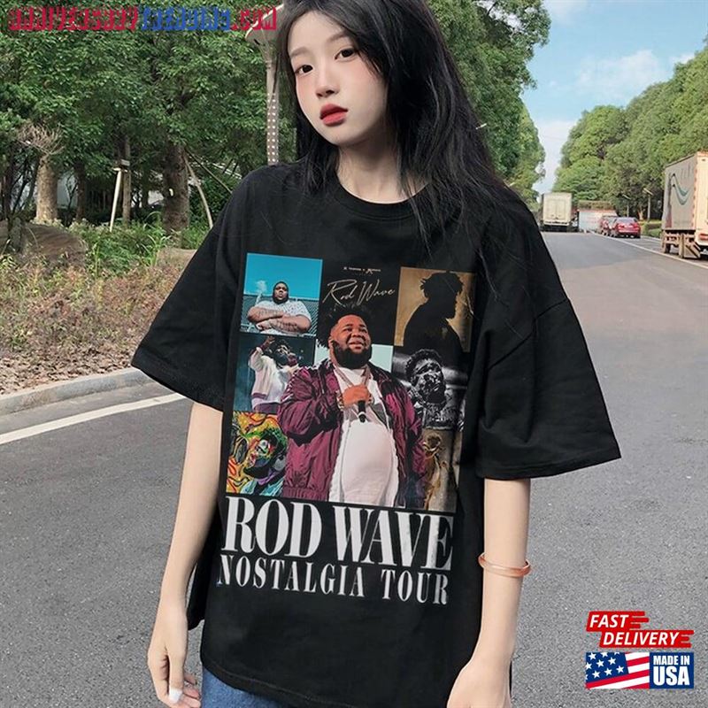 Vintage Rod Wave Shirt Nostalgia Tour T-Shirt Hoodie Classic