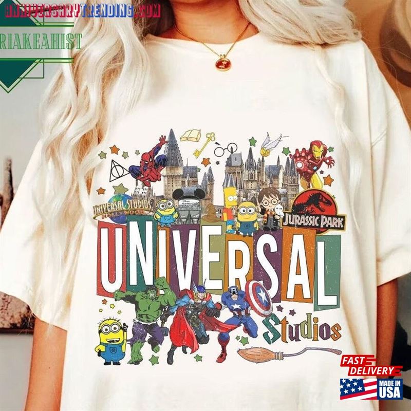 Vintage Universal Studios Comfort Color Shirt Halloween Horror Nights Unisex Sweatshirt