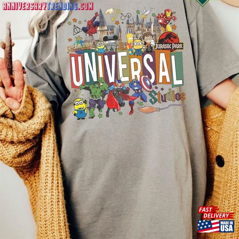 Vintage Universal Studios Comfort Color Shirt Halloween Horror Nights Unisex Sweatshirt