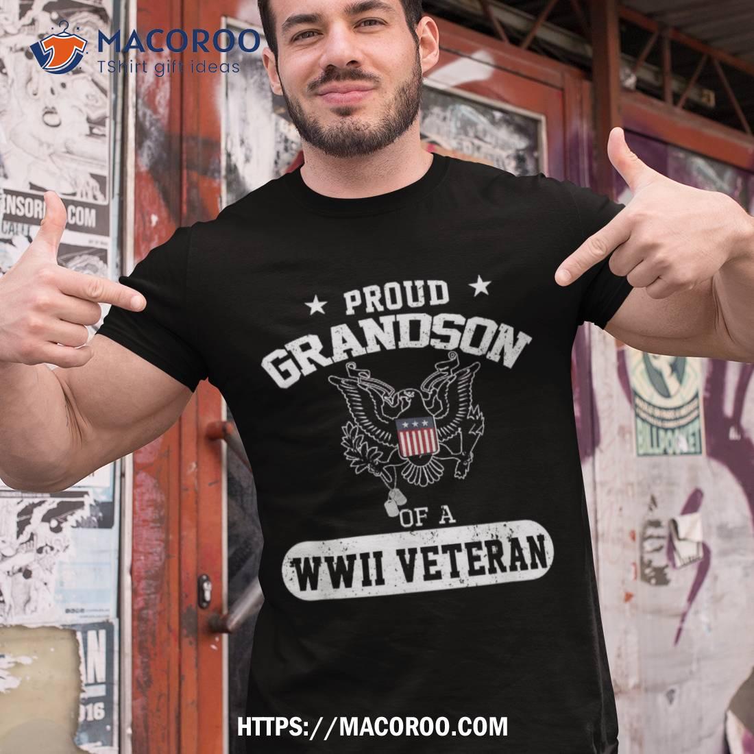 Wwii Veteran’s Grandson Shirt, Day Gift