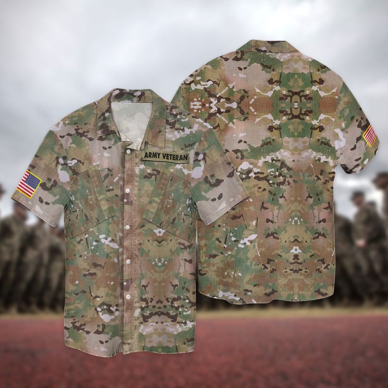 Army America Hawaiian Shirt