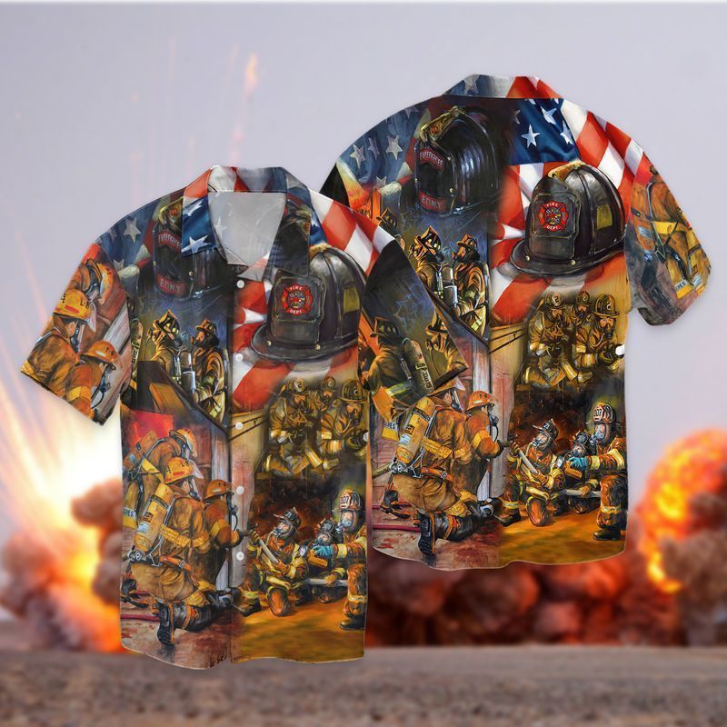 Firefighter 3 Hawaiian Shirt